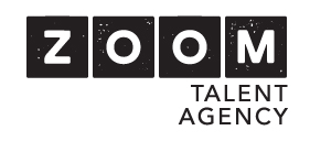 Logo ZOOM casting agency